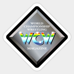 WCW Magazine Sticker